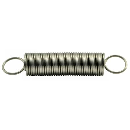 Midwest Fastener 3/4" x 0.072" x 4" 18-8 Stainless Steel Extension Springs 3PK 38843